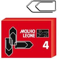 Fermagli zincati n 4 lunghezza 3,2 cm scatola 100 pezzi Molho Leone 21114 - 12209