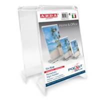 Portadepliant Portafoto 10 x 15 cm plastica cristallo - 13389