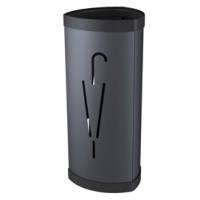 Portaombrelli diametro 26 cm H 60 cm metallo nero - 11541