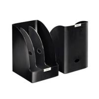 Portariviste Plus Jumbo 24 x 31 x 21 cm nero - 11603