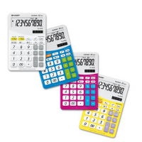 Calcolatrice da tavolo - bianco - EL M332B - 10 cifre - Sharp - ELM332BWH - 4974019026510 - DMwebShop