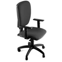 Seduta operativa Cluster CSA con braccioli regolabili nero - 11556