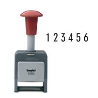 Timbro Numeratore 5756 P automatico 6 colonne 5,5 mm autoinchiostrante - 12558