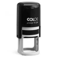 Timbro diametro 24 mm 4 righe personalizzabile autoinchiostrante - 12728