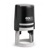 Timbro diametro 45 mm 5 righe personalizzabile autoinchiostrante - 12731