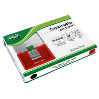 Cuscinetto per timbri - 12,5 x 8,5 cm - rosso - Lebez - 1481-R - 8007509148167 - DMwebShop