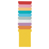 Schede a T indice 1 bianche per Professional Planner - conf. 100 pezzi - Nobo - 2001002 - 5016812388989 - DMwebShop