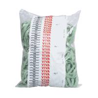 Elastico fettuccia - Ø 12 cm x 0,8 cm - verde - sacco da 1 kg - Viva - F8X120 - 8014035000661 - DMwebShop