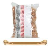 Elastico fettuccia - Ø 15 cm x 8 mm - sacco da 1 kg - caucciu' - avana - Viva - G8X150B - 8014035000753 - DMwebShop