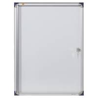 Bacheca per interni ultrapiatta - fondo in metallo magnetico bianco - 4 fogli - A4 - verticale - Nobo - 1900846 - 5028252108263 - DMwebShop