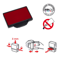 Tampone di ricambio E/20 - rosso - conf. 5 pezzi - Colop - E/20.R - 38076Z - DMwebShop