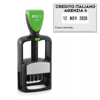Timbro Datario Office S 360 - autoinchiostrante - personalizzabile - 30 x 45 mm - Colop - S360 - 9004362503675 - DMwebShop