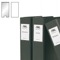 Portaetichette adesive PPL - 22 x 102 mm - trasparente - conf. 12 pezzi - 3l S852315