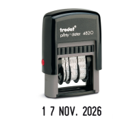 Timbro Printy Dater Eco 4820 Datario - 4 mm - autoinchiostrante - Trodat 74008
