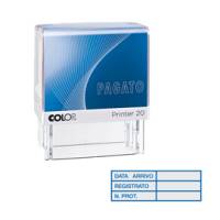 Timbro Printer 20/L G7 - DATA ARRIVO... - autoinchiostrante - 14 x 38 mm - Colop - PRINTER.20/L3 - 9004362434337 - DMwebShop