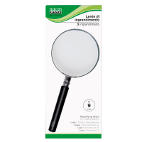 Lente di ingrandimento - Ø 9 cm - nero - Lebez - 1124 - 8007509011249 - DMwebShop