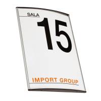 Targa da parete Arkos - 10 x 10 cm - profilo silver - Studio T - 1431031 - 8595578356038 - DMwebShop