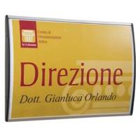 Targa da parete Arkos - 10 x 15 cm - profilo silver - Studio T - 1431032 - 8595578323122 - DMwebShop
