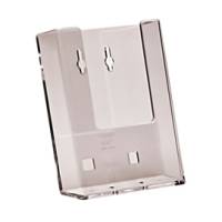 Portadepliant da parete - tasca 1/3 A4 - trasparente - conf. 10 pezzi - Studio T - 1002079 - DMwebShop