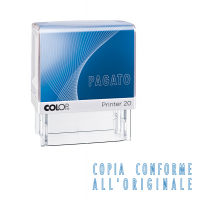 Timbro Printer 20/L G7 - COPIA CONFORME - autoinchiostrante - 14 x 38 mm - Colop