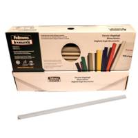 Dorsetti tondi per rilegatura - 6 mm - grigio - scatola 50 pezzi - Fellowes - D106GR - 8015687018561 - DMwebShop