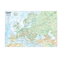Carta geografica Europa - scolastica - plastificata - 297 x 420 mm - conf. 20 pezzi - Belletti - BS03P - 56944A - DMwebShop