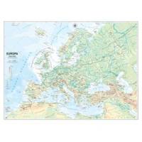 Carta geografica Europa - scolastica - murale - Belletti - MS03PL/02 - 9722281462674 - DMwebShop
