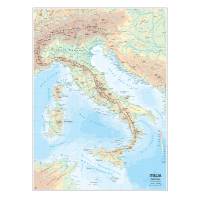 Carta geografica Italia - scolastica - murale - Belletti - MS01PL/02 - 9788881462667 - DMwebShop