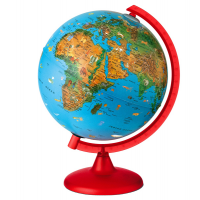 Globo geografico illuminato Zoo Globe - Ø 26 cm - Tecnodidattica - 0325ZOZOITLRR046 - 8007239981003 - DMwebShop