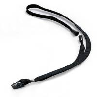 Cordoncino per portabadge tessuto nero - 44 x 1 cm - conf. 10 pezzi - Durable - 8119-01 - 4005546800042 - DMwebShop