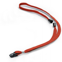 Cordoncino per portabadge tessuto rosso - 44 x 1 cm - conf. 10 pezzi - Durable - 8119-03 - 4005546800059 - DMwebShop