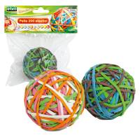 Elastici - Ø 5 cm - colori assortiti - sfera da 200 elastici - Lebez - 50900. - 8007509080610 - DMwebShop