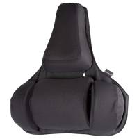 Supporto lombare ergonomico - 38 x 37 x 5 cm - nero - Fellowes - 8041801 - 43859685714 - DMwebShop