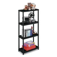 Scaffale 3060/4 - PPL - 4 ripiani - 60 x 30 x 132 cm - nero - Terry - 1001610 - 8005646016103 - DMwebShop