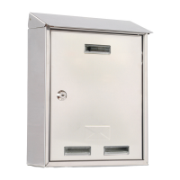 Cassetta postale Elios Steel - 27,5 x 35 x 12 cm - acciaio inox - Metalplus - 3100X/2 - 8022715318029 - DMwebShop