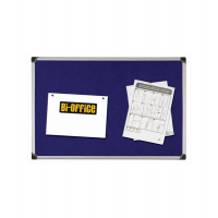 Pannello Maya Felt Board - feltro blu - 60 x 90 cm - Bi-office - FA0343178 - 5603750354383 - DMwebShop