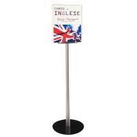 Piantana segnaletica - A3 - 32 x 138 cm - verticale - Tecnostyl - MB09 - 8010026007473 - DMwebShop