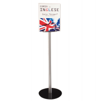 Piantana segnaletica - A3 - 32 x 138 cm - verticale - Tecnostyl - MB09 - 8010026007473 - DMwebShop