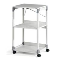 Carrello System - 50,8 x 43,2 x 88,2 cm - 3 ripiani - con ruote - per videoproiettore - grigio - Durable - 3701-10 - 4005546301860 - DMwebShop