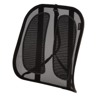 Supporto schiena Office Suites - 50 x 45 x 20 cm - in tessuto a rete - nero - Fellowes 9191301