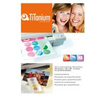 Pouches - A3 - 303 x 426 mm - 2 x 250 micron - conf. 100 pezzi - Titanium - PP550-01T - 8025133034724 - DMwebShop