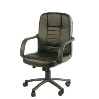 Poltrona direzionale Detroit M - con ruote e braccioli - nero - Serena Group - HC4418 - 8032937533063 - DMwebShop