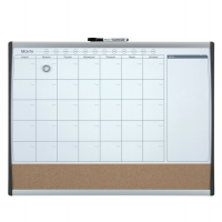 Organizer magnetico con calendario mensile - 58,5 x 43 cm - Nobo 1903813