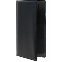 Portaconto Basic - 13 x 23 cm - PVC - nero - 4+2 buste fisse incluse - Securit