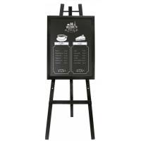Cavalletto in legno nero - altezza 165 cm - Securit - EZL-BL-165 - 8718226491824 - DMwebShop