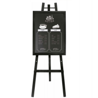 Cavalletto in legno nero - altezza 165 cm - Securit - EZL-BL-165 - 8718226491824 - DMwebShop