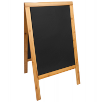 Lavagna Sandwich - cavalletto Teak - 69 x 125 cm - Securit - SBSW-TE-120 - 8718226495693 - DMwebShop