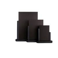 Lavagna da tavolo Elegant - A4 - 27,5 x 32 x 7 cm - nero - Securit - ELE-BL-LA - 8718226491848 - DMwebShop