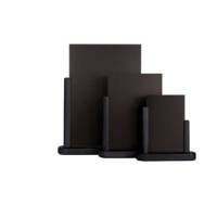 Lavagna da tavolo Elegant - A6 - 15,5 x 17 x 5 cm - nero - Securit - ELE-BL-SM - 8718226492494 - DMwebShop