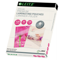 Pouches ILam - A5 - 154 x 216 mm - 2 x 125 micron - conf. 100 pezzi - Leitz - 74930000 - 4002432397778 - DMwebShop